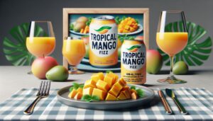 Non-Alcoholic Drinks: Tropical Mango Fizz