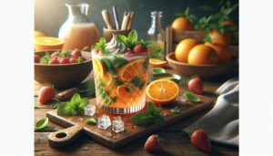 Recipes Orangina: Coquetel de Verão com Laranja e Hortelã