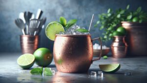 Vodka Drink Recipe: Classic Moscow Mule with Fresh Lime