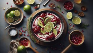 Vodka Drink Recipe: Pomegranate Martini with Fresh Lime